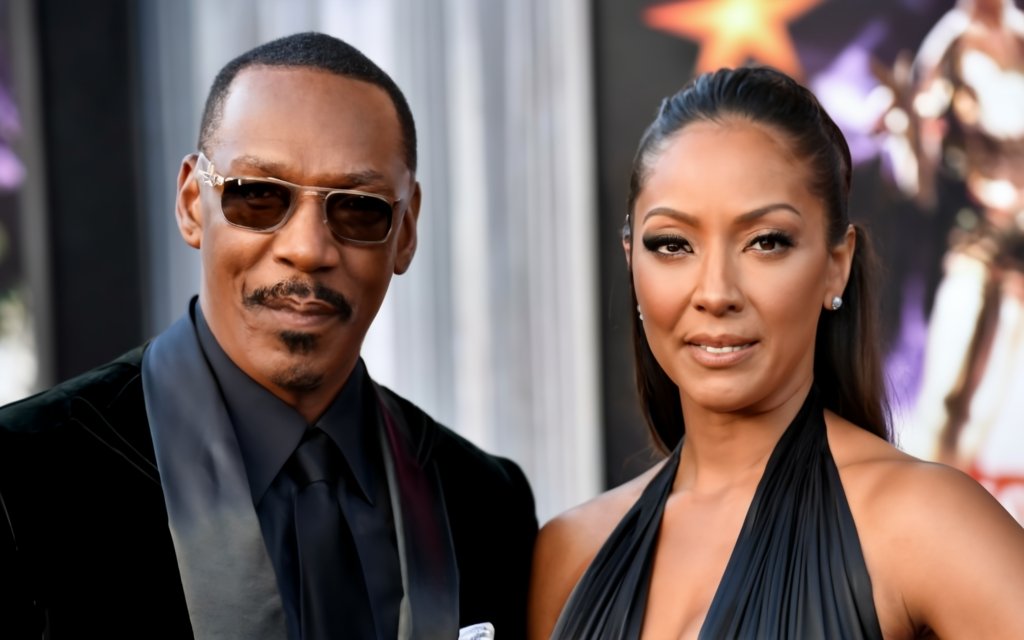 Eddy Murphy and Mel B