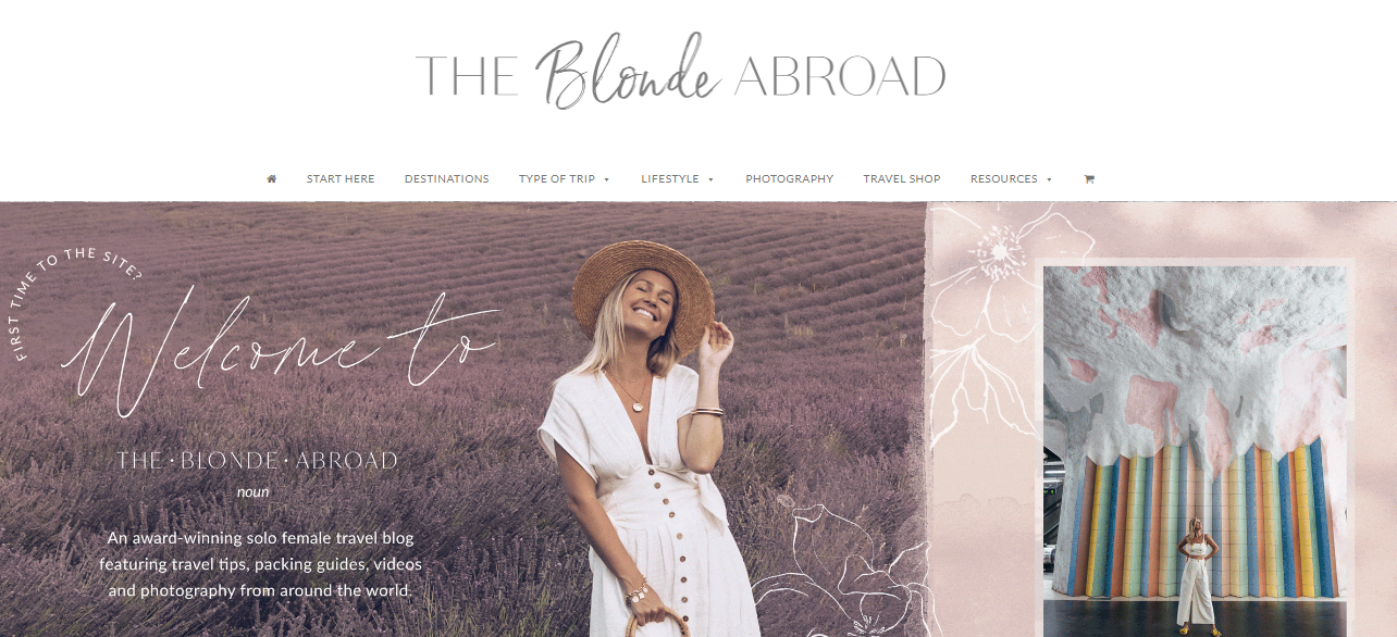 The Blonde Abroad - Blog Homepage