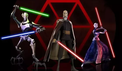 formidable opponents like Asajj Ventress, Count Dooku and General Grievous.
