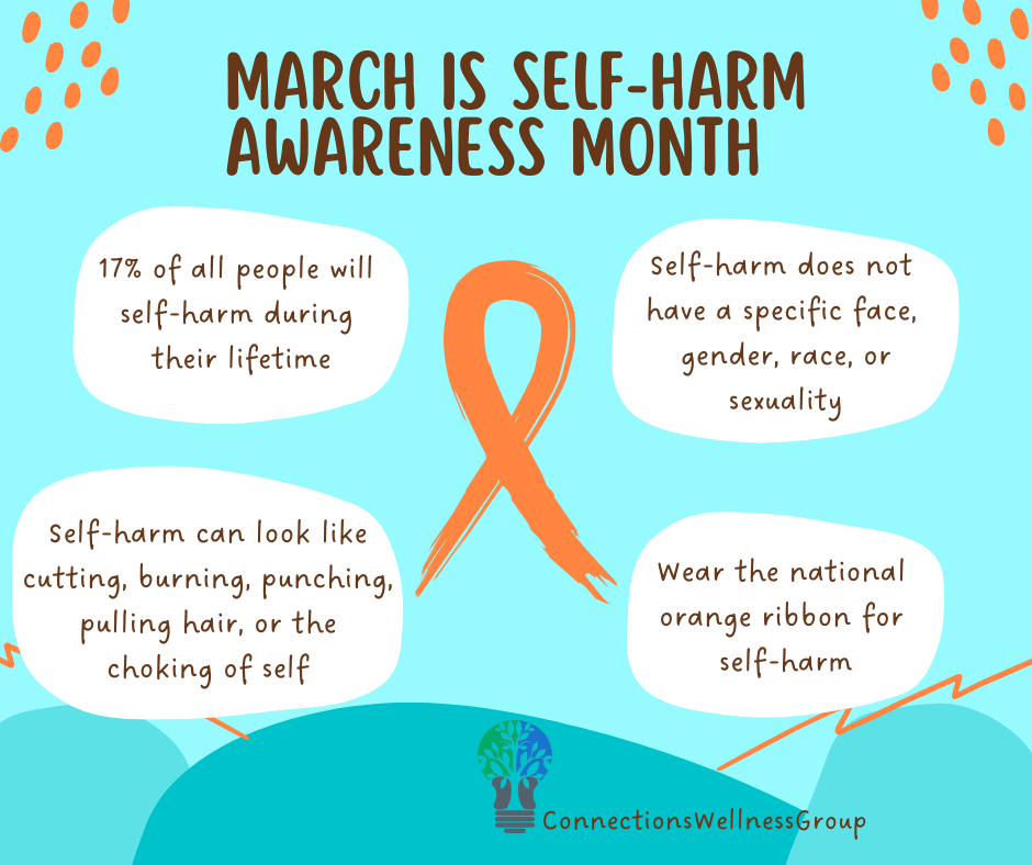 Self-Harm Awareness flyer