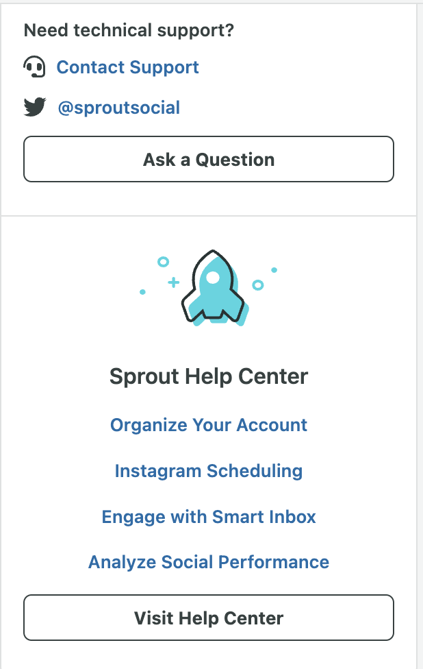 Sprout Social's Customer Support