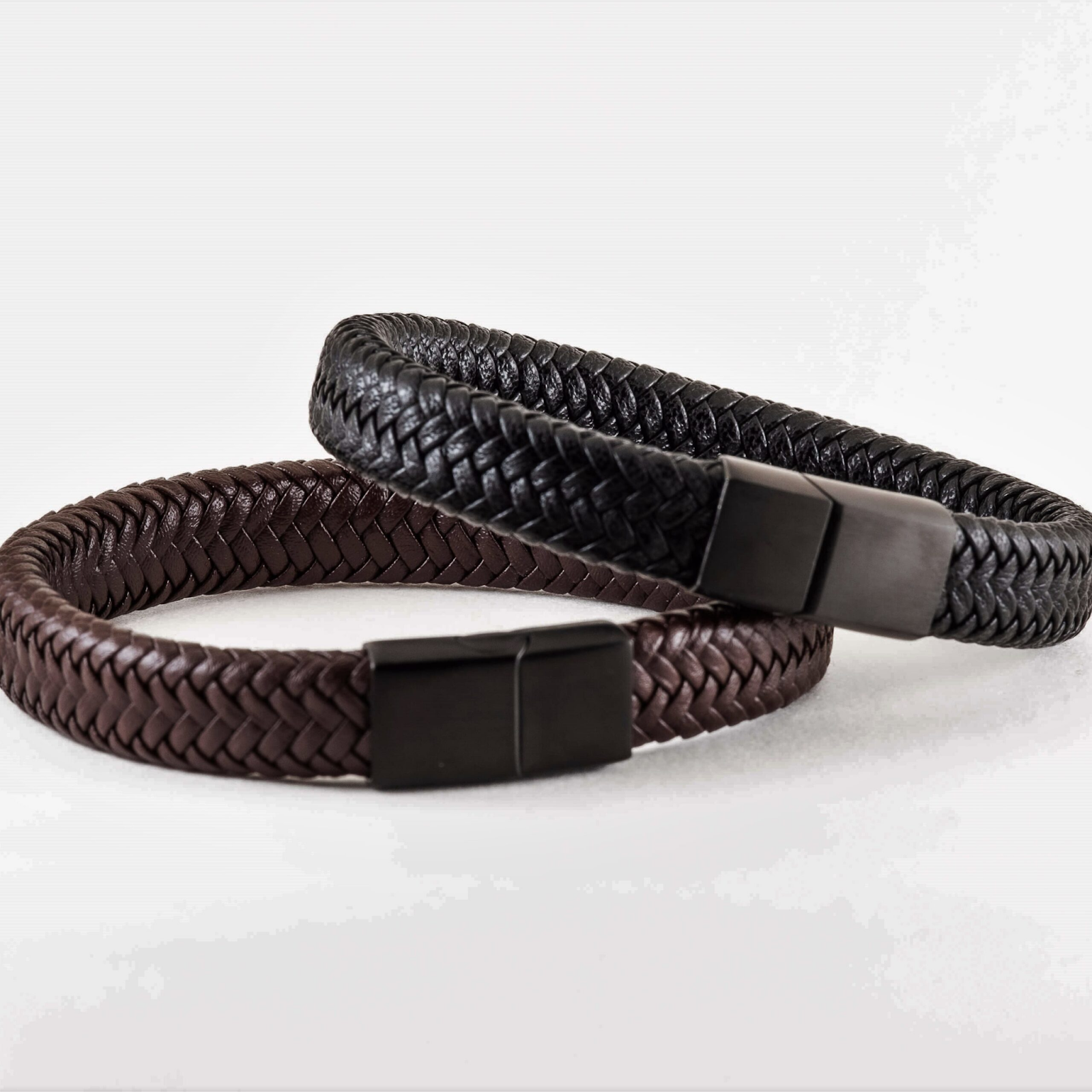 Mens leather bracelets