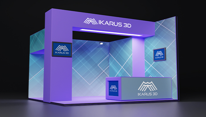 Ikarus 3D: Virtual Booth Replica