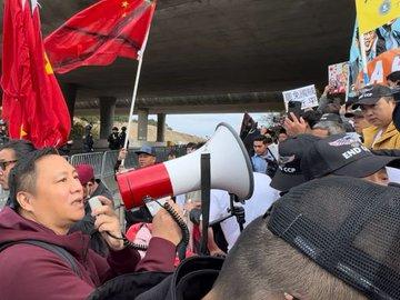 抗议习近平我嗓子都哑了/王丹