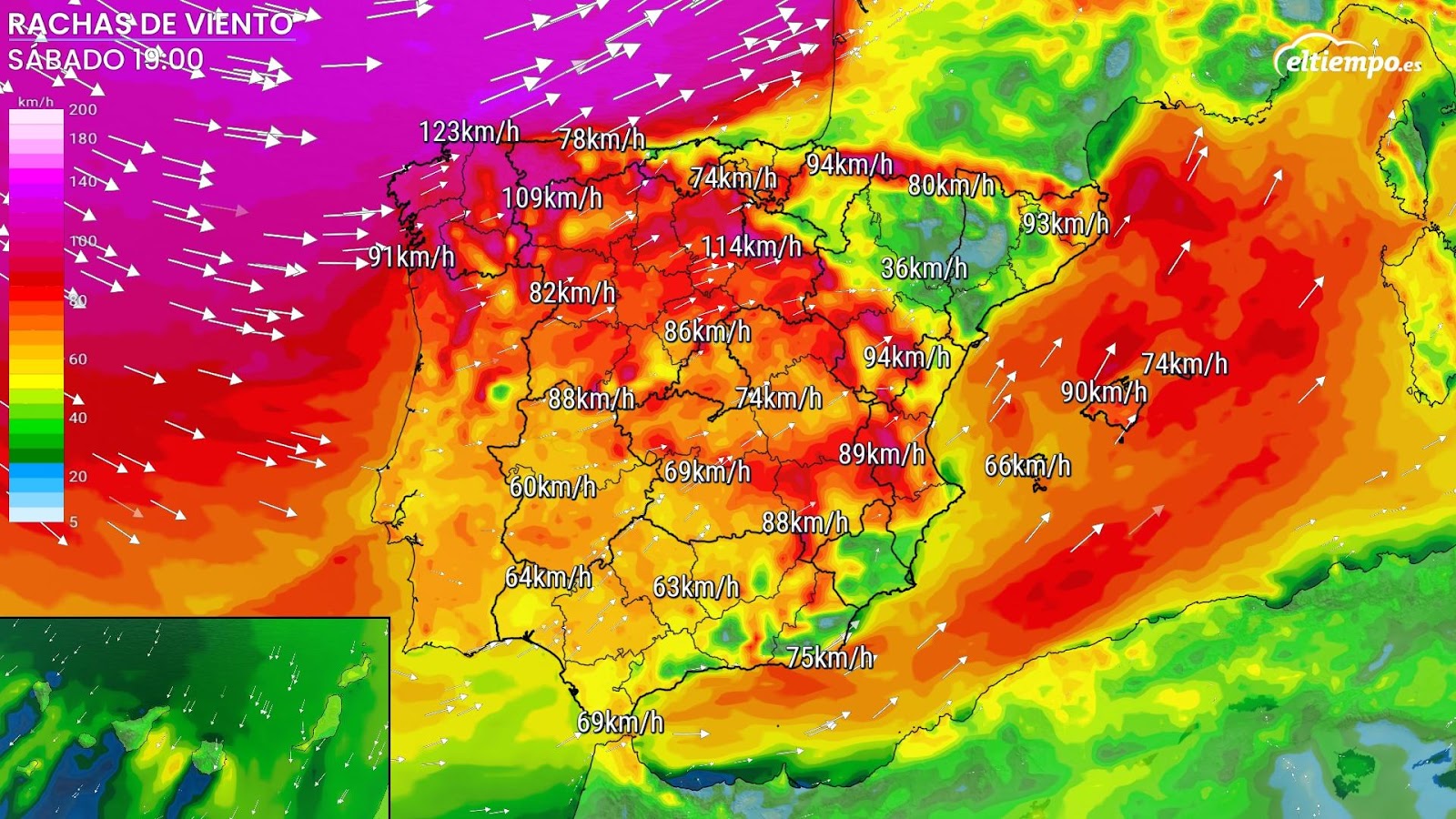 la nueva borrasca que afectará a España dejará fuerte viento el sábado