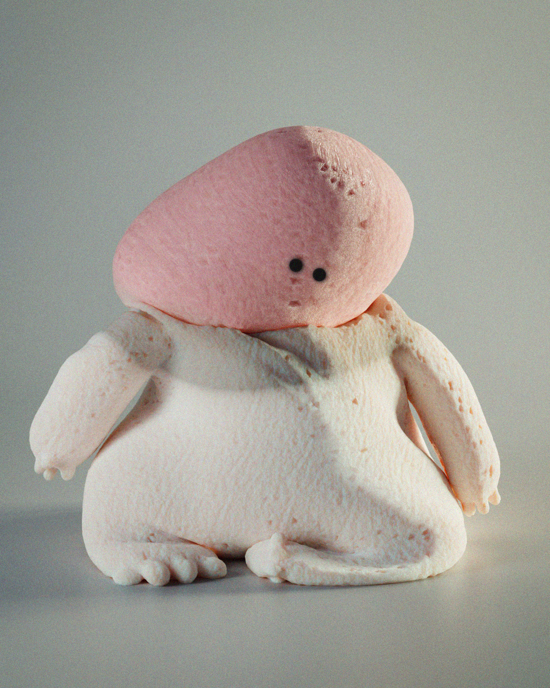 Artifact from the Exploring the Art of 3D Soft Body Character Design article on Abduzeedo