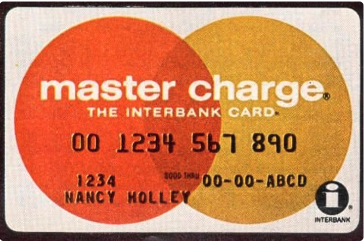 Primeiro cartão Master Change do ano de 1969.