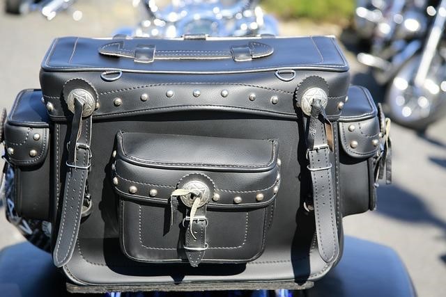 Free Leather Satchel Motorbike photo and picture