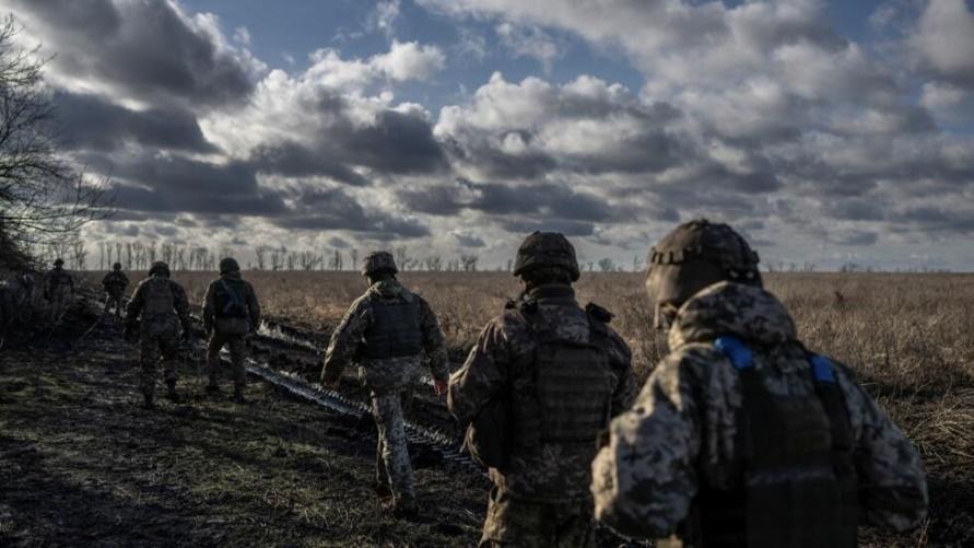 Binh sĩ Ukraina gần Marinka, Ukraina, ngày 26/12/2023.