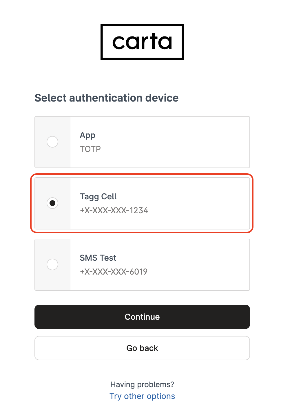 Setting Up Two-Factor Authentication