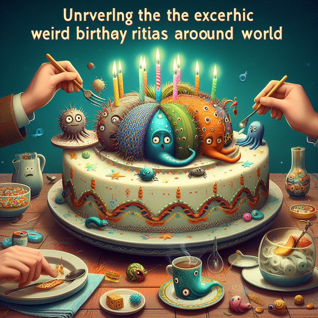 Unraveling the Eccentric: Top 10 Weird Birthday Rituals Around the World