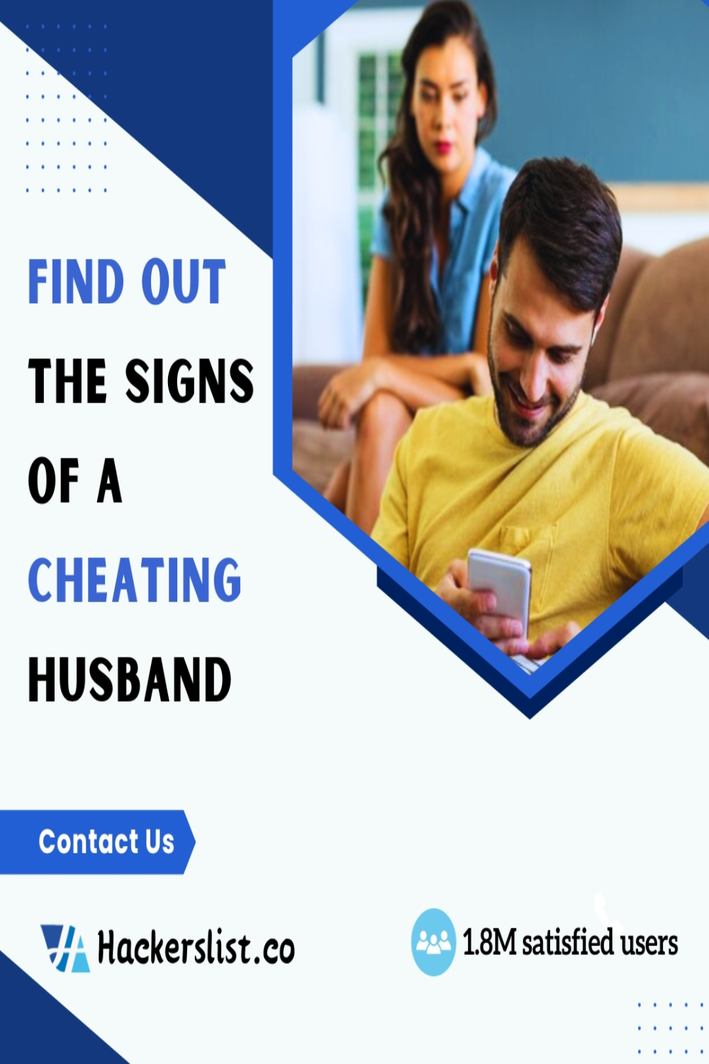 Find Out the Signs of a Cheating Husband