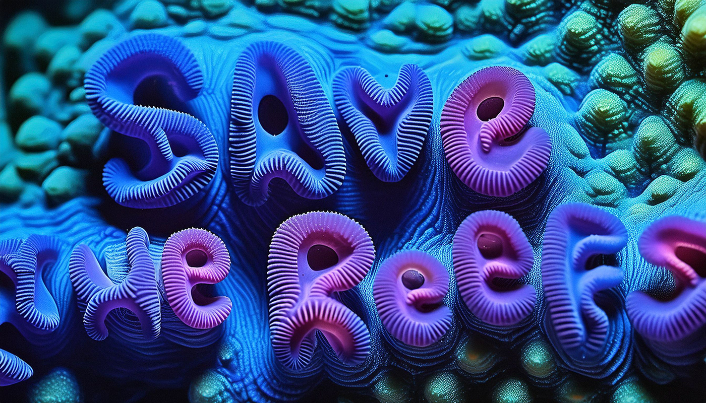 Artifact from the Save the Reefs: AI Illustration Bringing Awareness to Coral Bleaching on Abduzeedo