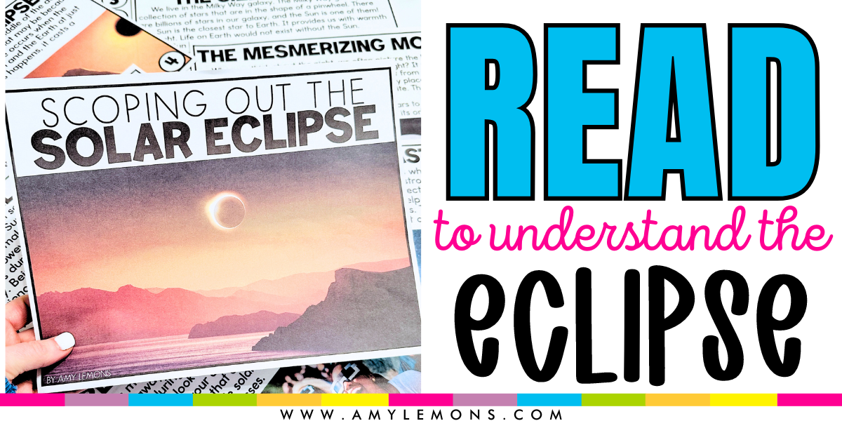 Solar eclipse informational text