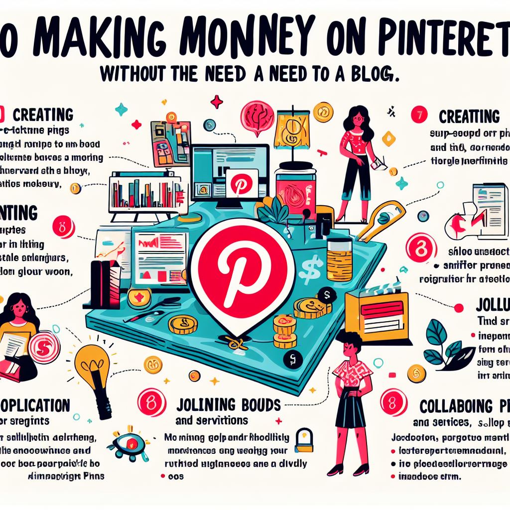 how to make money on pinterest without a blog