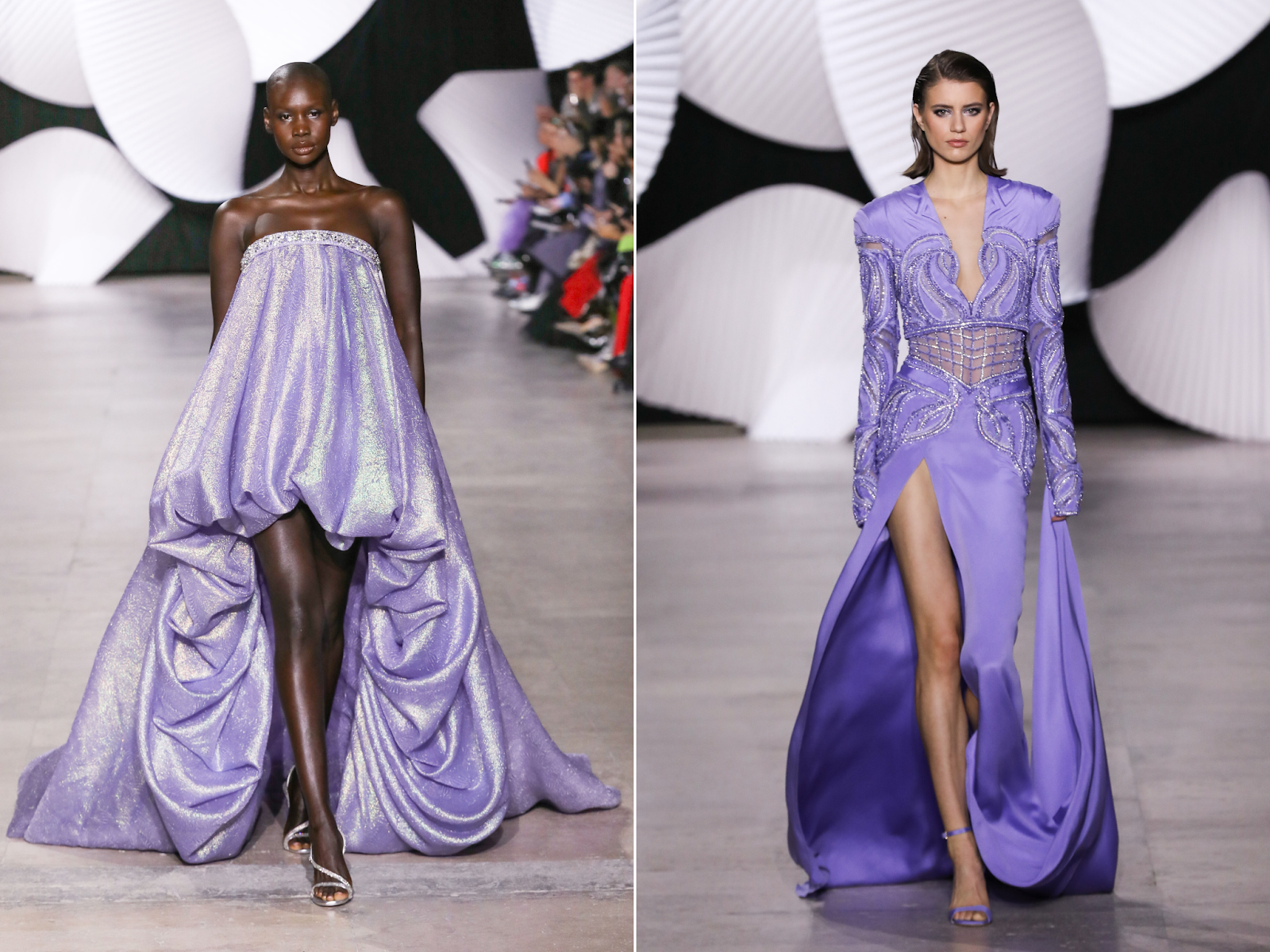 Lebanese-Italian Designer Tony Ward Showcases 'The Golden Ratio' Collection at SS24 Paris Haute Couture Fashion Week