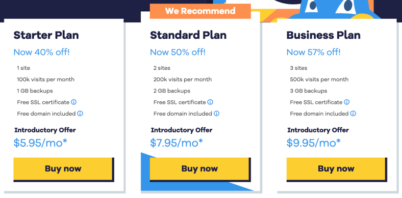 HostGator Pricing