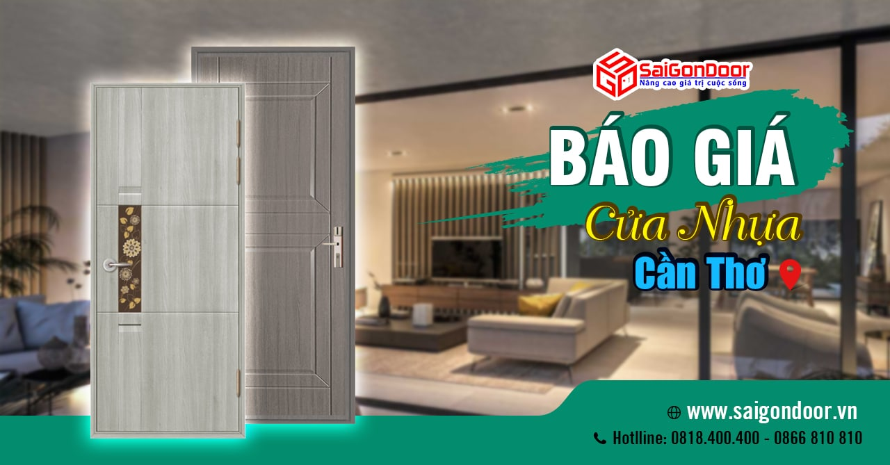 THI CÔNG LẮP ĐẶT CỬA NHỰA TẠI CẦN THƠ VỚI SAIGONDOOR