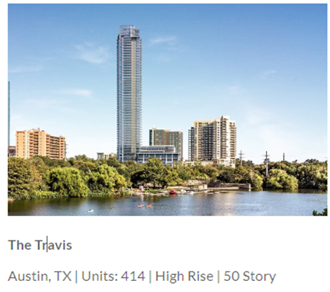 The Travis - New Austin Luxury Apartment