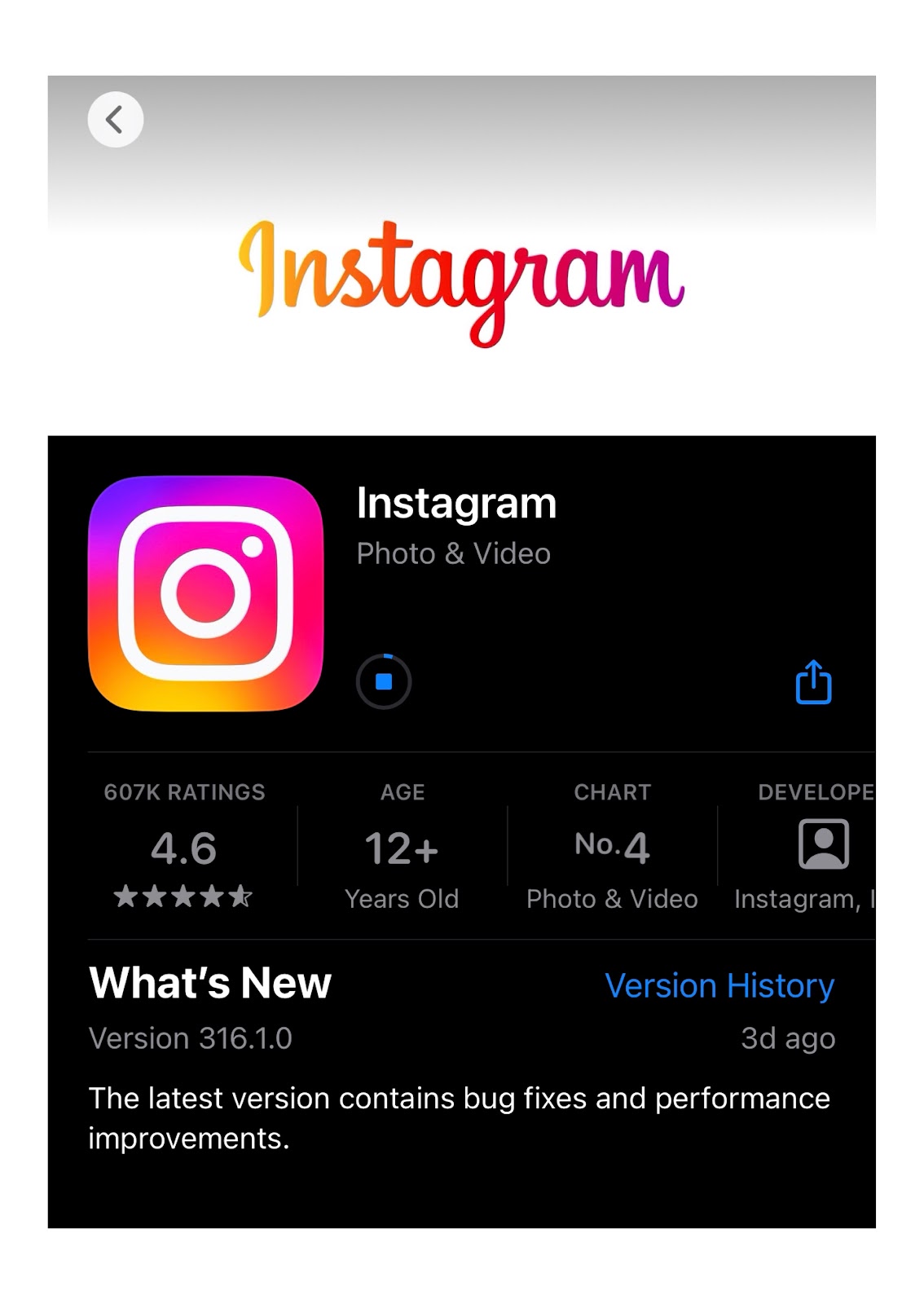 Download the Instagram App