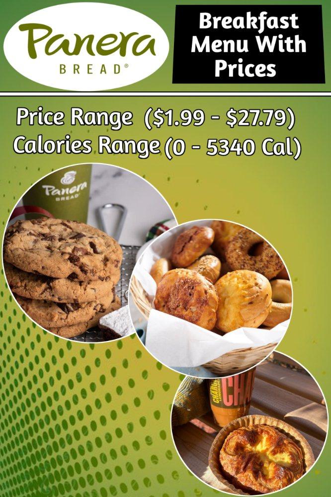 Panera Breakfast Menu With Prices August 2024