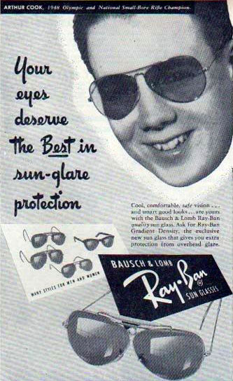 ray-ban sunglasses poster