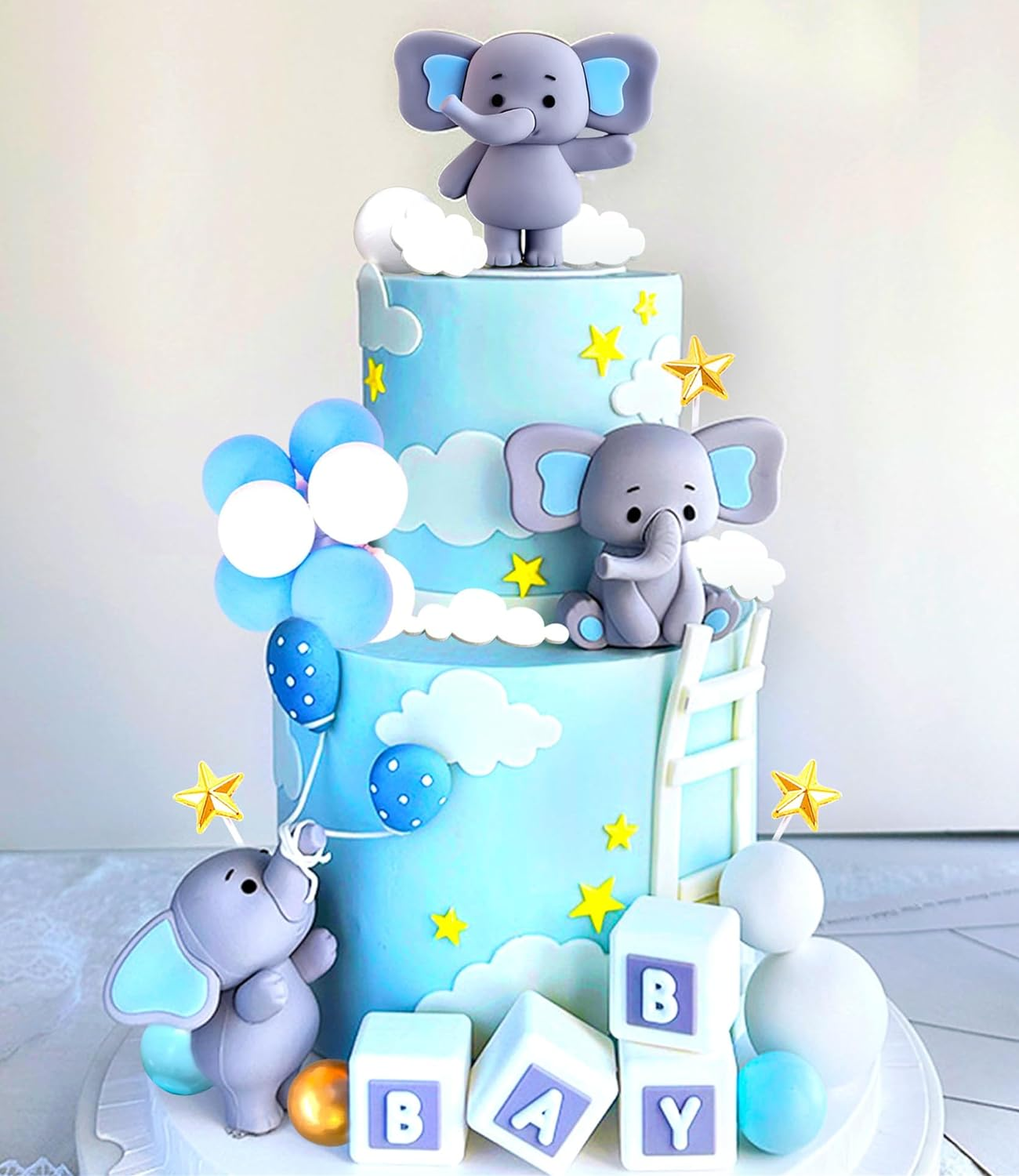 20 Amazing Elephant Baby Shower Cake Ideas