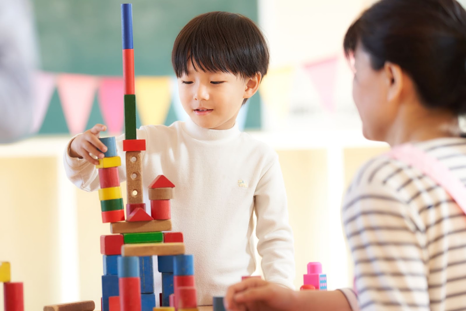 5歳児の積み木遊びの遊び方