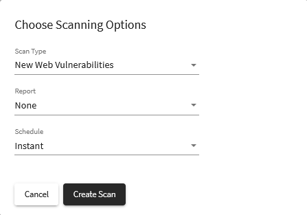 Scanning for new web vulnerabilities
