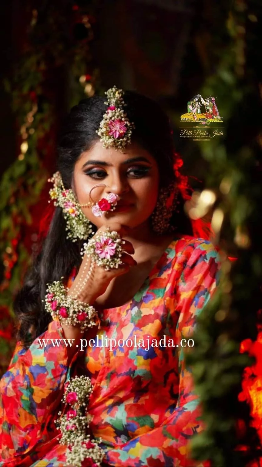 Haldi Floral Jewelry