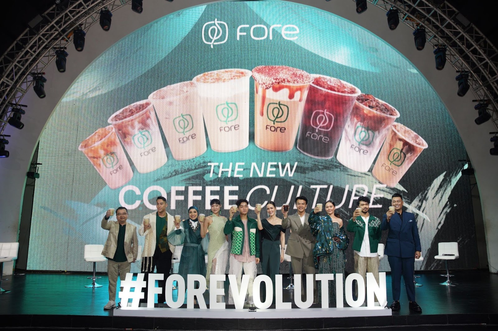 #FOREVOLUTION Fore Coffee brand ambassador