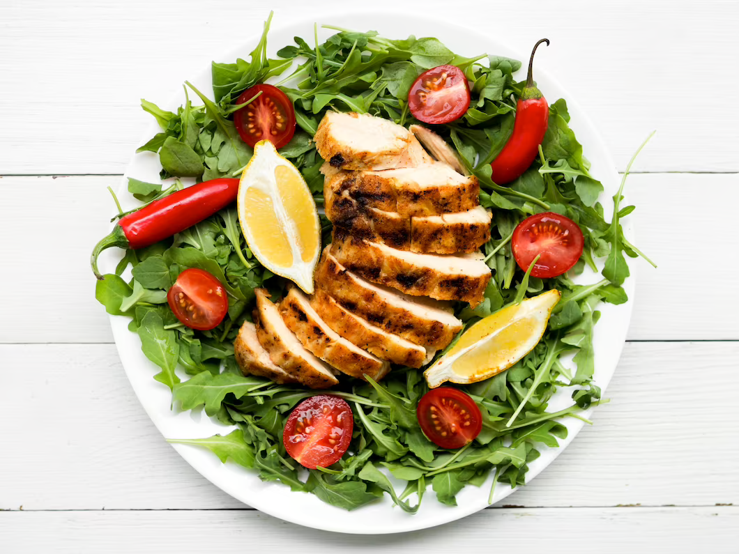 Pollo con limone e basilico