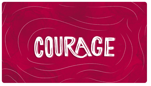 courage banner