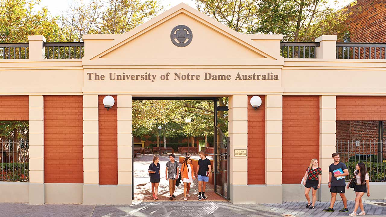 The University Of Notre Dame Australia – Đại học Notre Dame Australia - PTE Helper