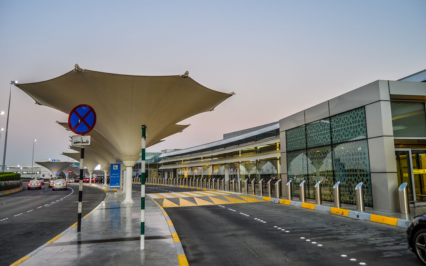 the buses will transport conference participants from Zayed International Airport to the conference