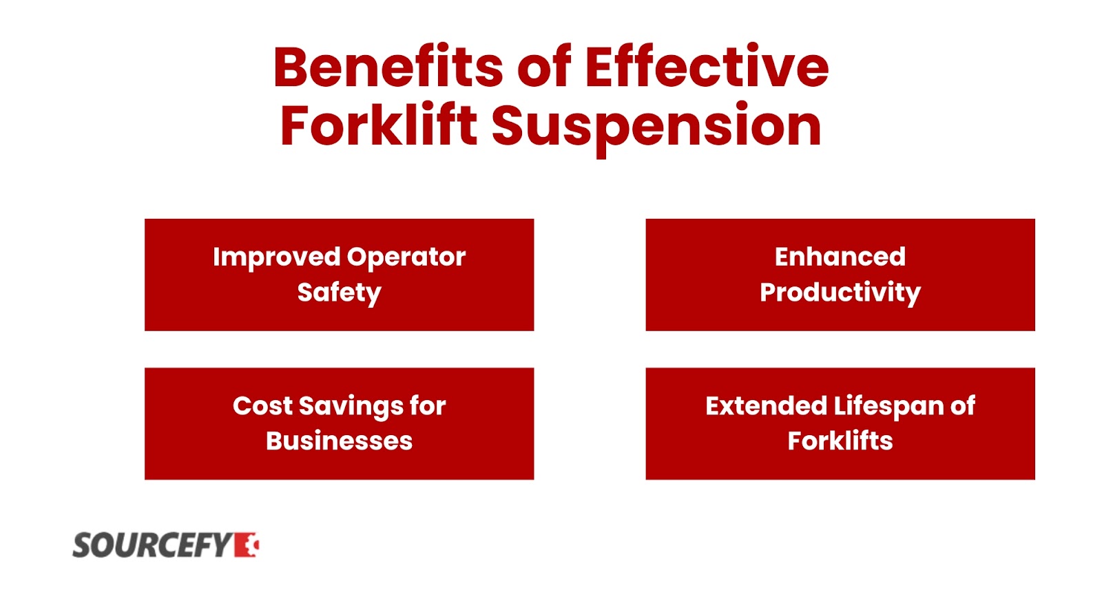 Benefits of Effective Forklift Suspension