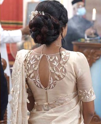 15 Embroidery Saree Blouse Designs to Try