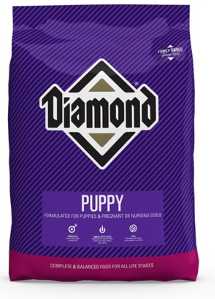 Diamond Puppy Food which we recommend for your schnauzer puppy