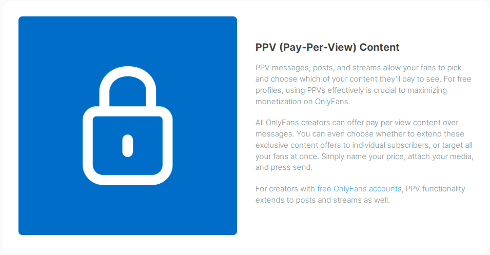 Defintion of Pay Per View PPV Content