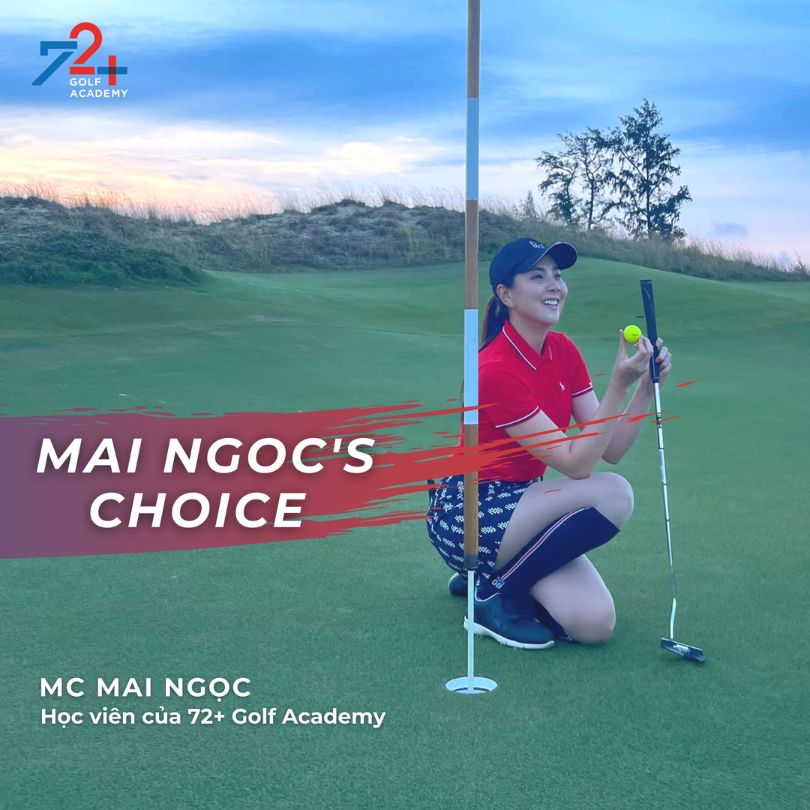 Học viên của 72+ Golf Academy MC Mai Ngọc