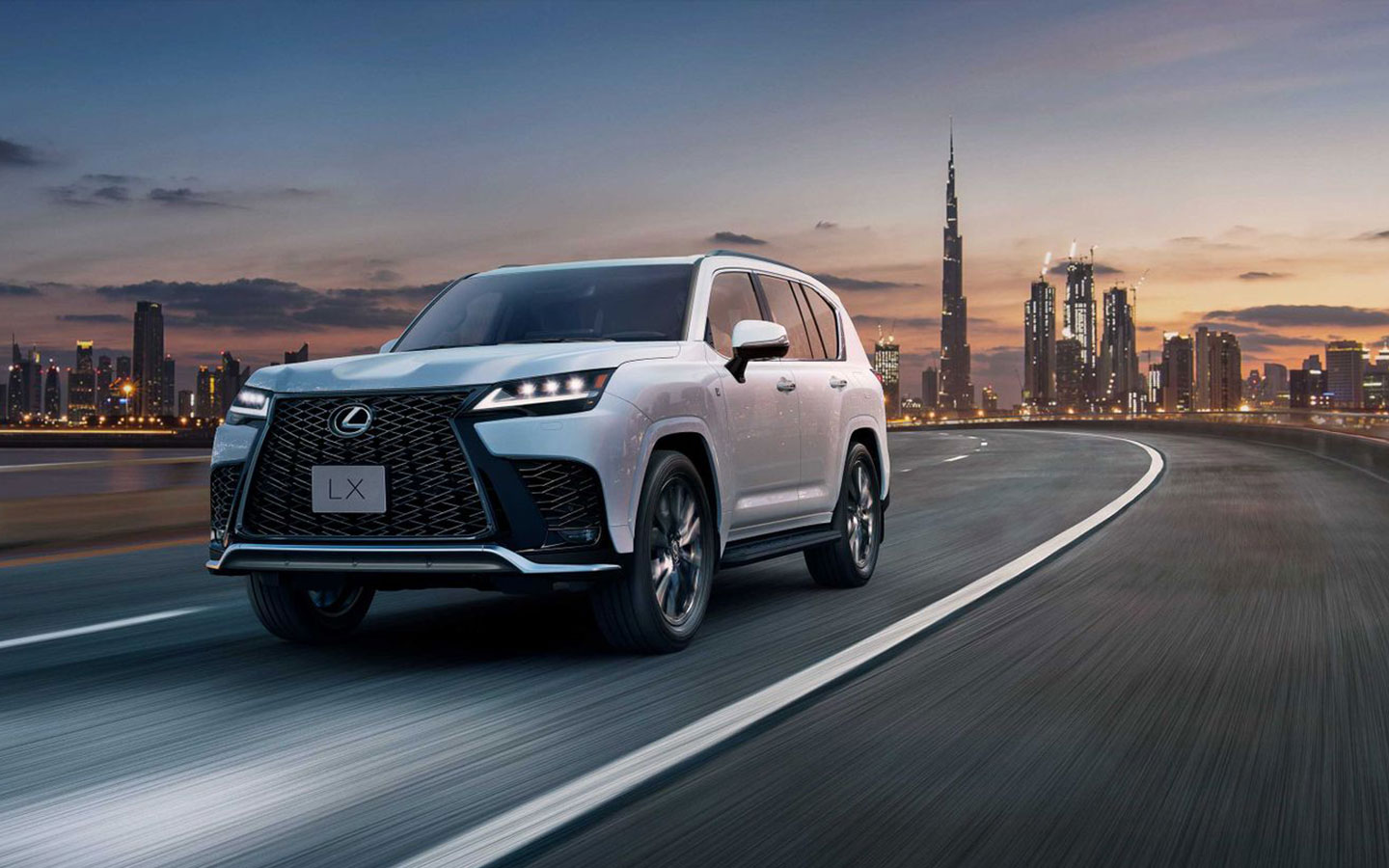 the LX is among the New 2024 Lexus models in UAE