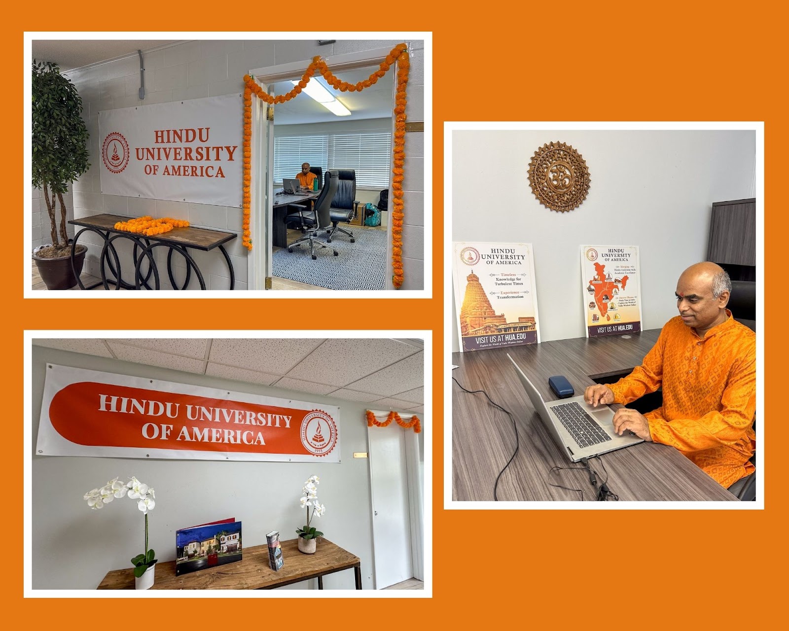 HUA office and Vice President Shr Aravind ji. 