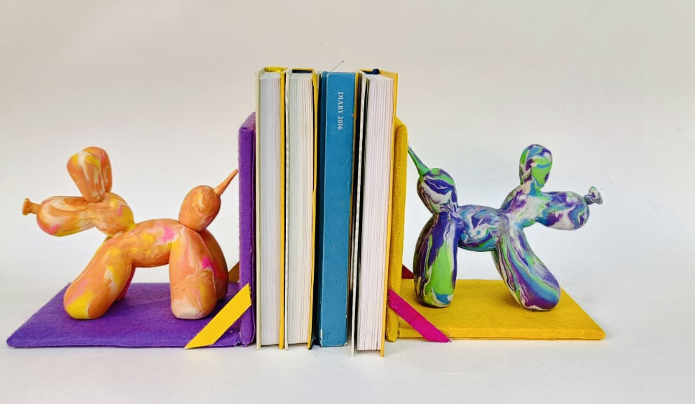 Learn Clay Art Ideas to Make Father's Day Bookends