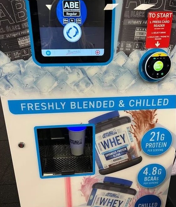 vending machine con sistema di pagamento