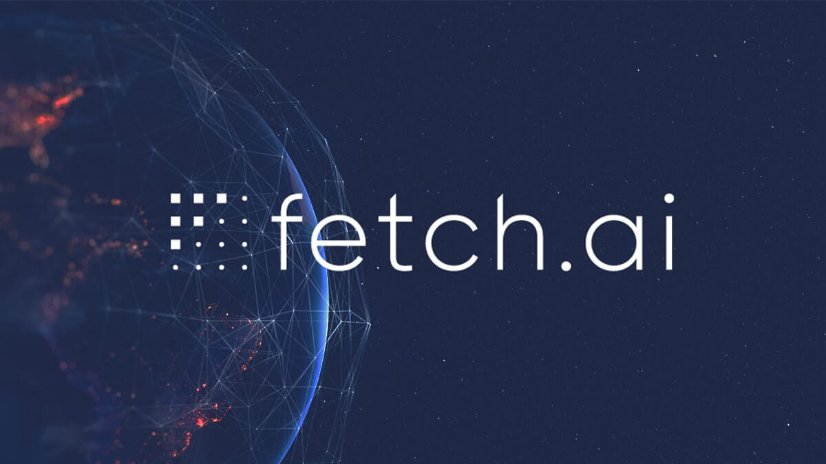 Fetch.AI official logo and fet future price