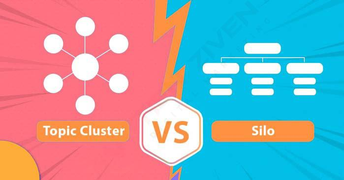 Topic Cluster vs Silo