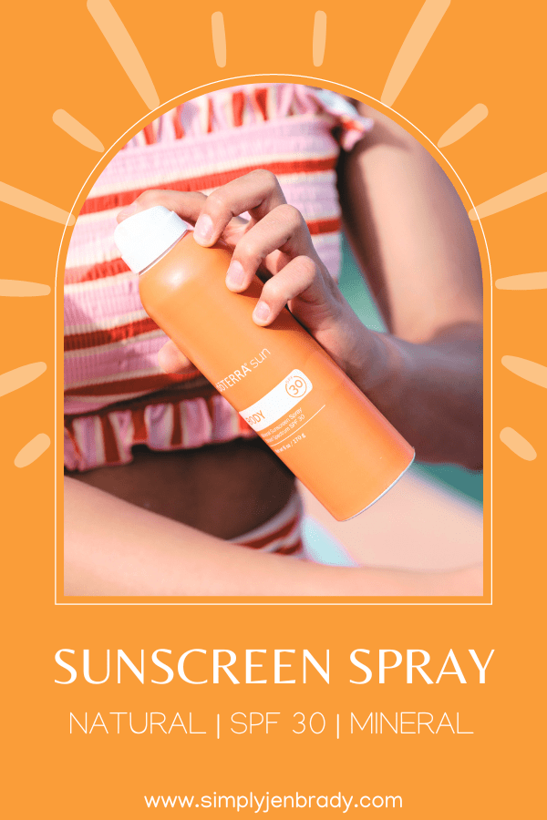 A mineral sunscreen spray for your whole family.