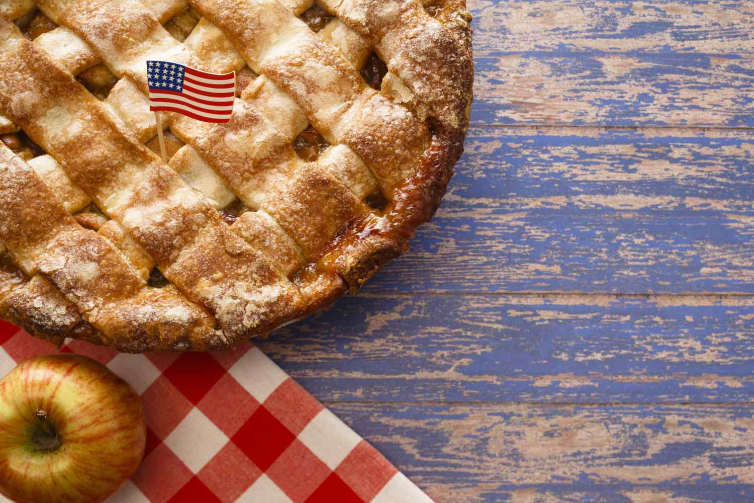 Apple pie is often considered an iconic and quintessential American dessert, deeply rooted in cultural history