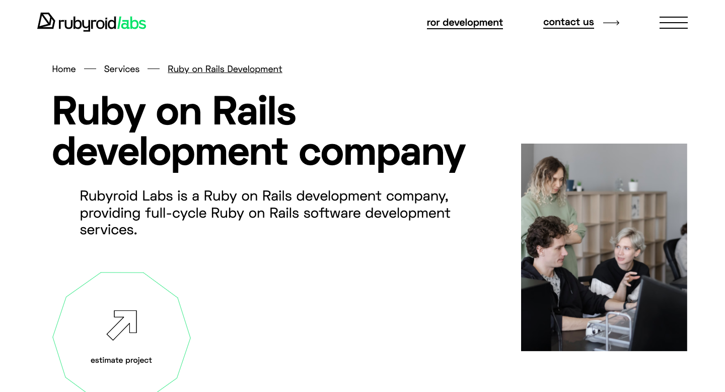 Ruby on Rails development company