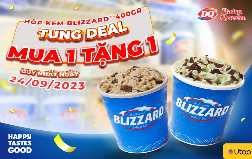 Các chương trình khuyến mãi tại Dairy Queen